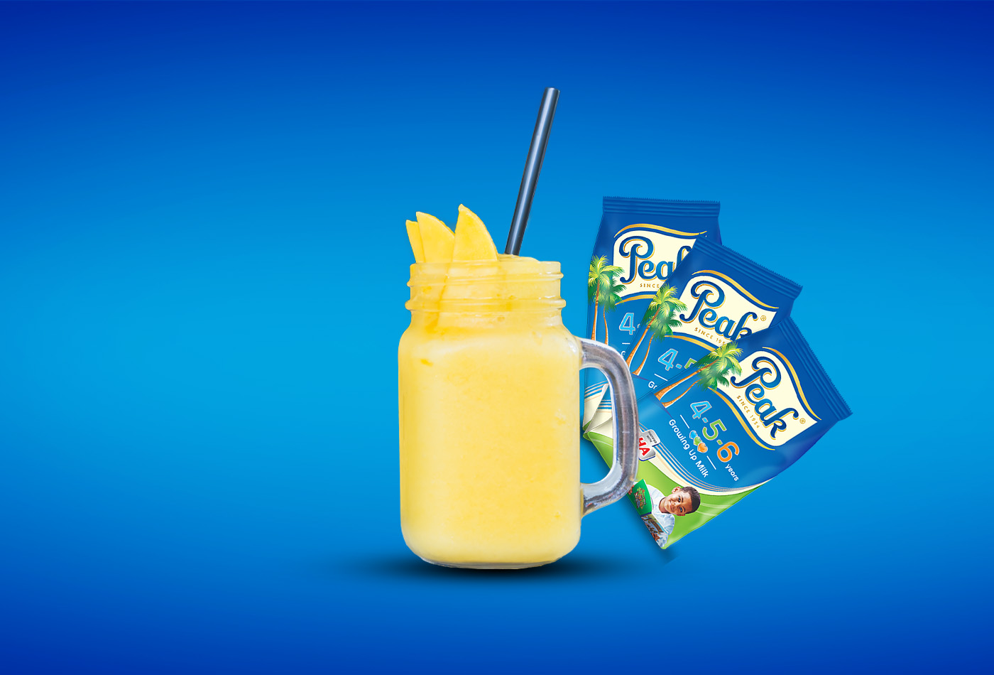 Banana, Orange and Pineapple Smoothie – Peakmilk